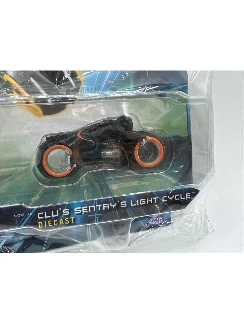 Tron Legacy Recognizer Storage Playset Spinmaster + 3 Diecast Figures Clu 2010